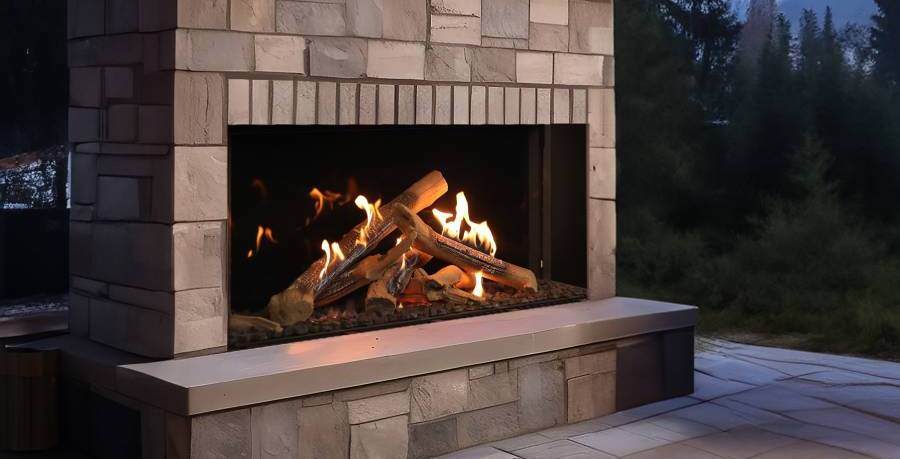 Outdoor Direct Vent Gas Fireplaces